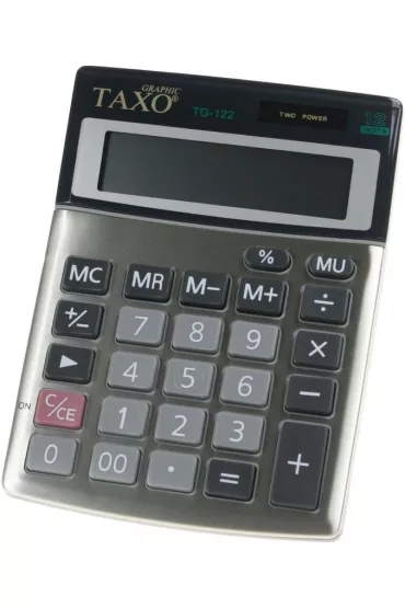 Titanum Kalkulator Taxo 12- pozycyjny TG-122 srebrny