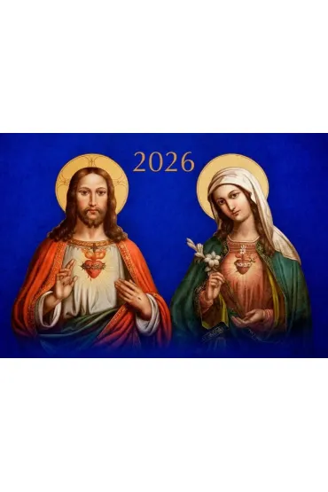 Kalendarz 2026 trjdzielny Najwitsze Serce