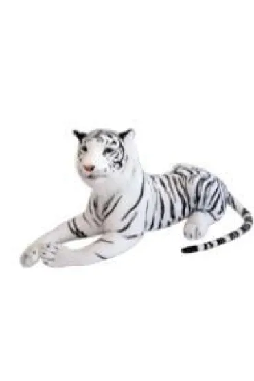 Tygrys bia�y le��cy 60cm Dubi