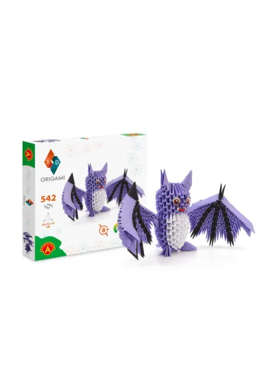 Origami 3D. Nietoperz Alexander