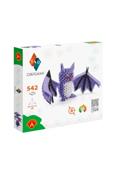 Origami 3D. Nietoperz Alexander