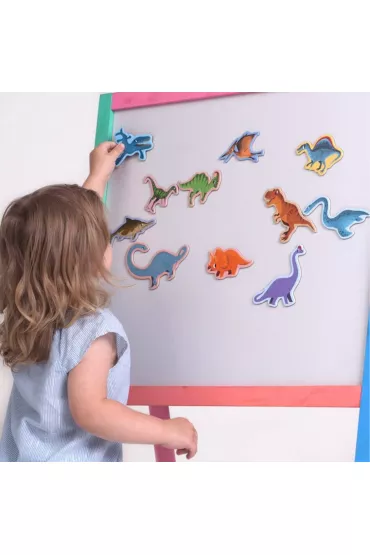 Maksik Du�e dinozaury - zestaw magnes�w