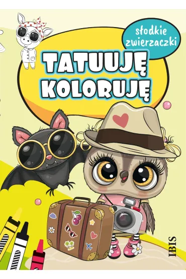 S�odkie zwierzaczki. Tatuuj� - koloruj�