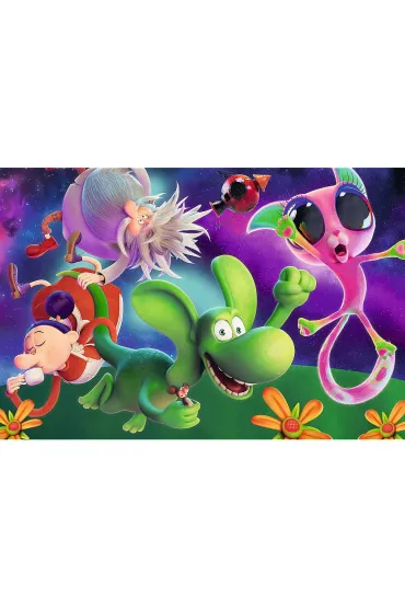 Puzzle 100 el. Smok Diplodok i przyjaciele Trefl