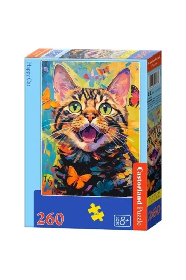 Puzzle 260 el. Happy Cat Castorland