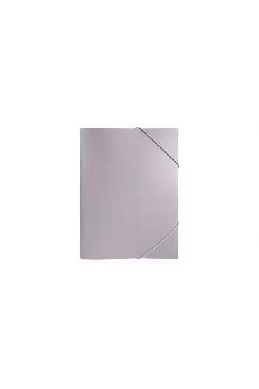 Teczka z gumk� A4 PP morandi r�owa BIURFOL TGM-A4-01