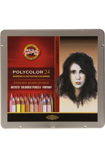 Koh-I-Noor Kredki Polycolor 24 kolor�w