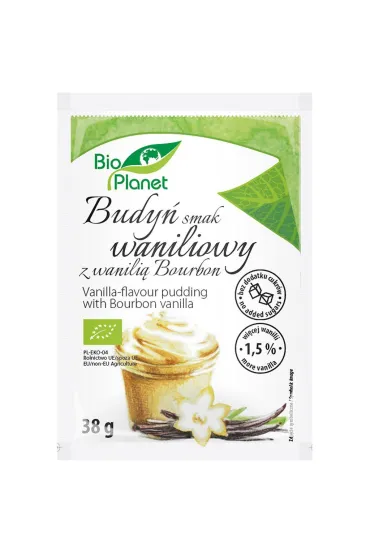 Bio Planet Budy� o smaku waniliowym Zestaw 3 x 38 g Bio