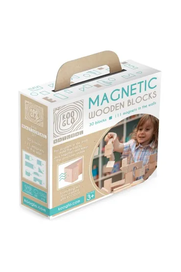 Klocki drewniane Mini Natural