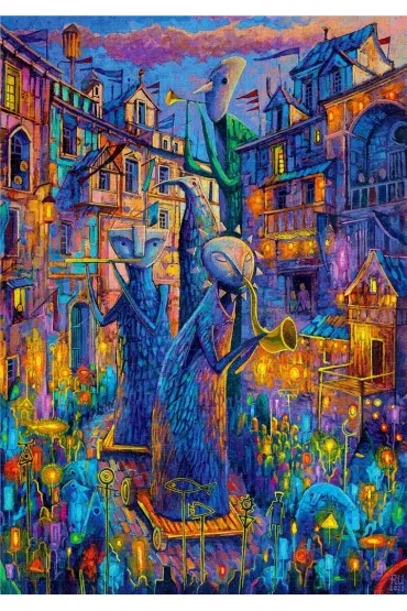 Puzzle 1000 el. Roch Urbaniak Parada Olbrzym�w Good Loot
