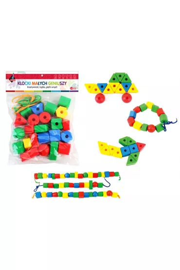 Klocki Geometryczne 22 elementy