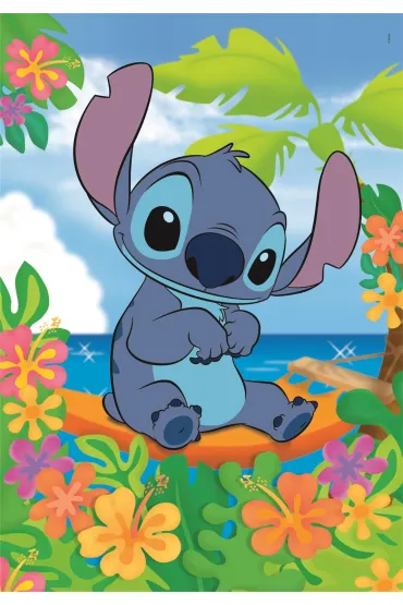 Puzzle 104 el. SuperColor. Stitch Clementoni