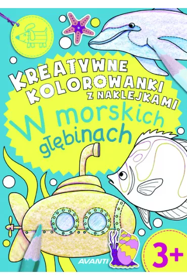 Kolorowanka W morskich g��binach