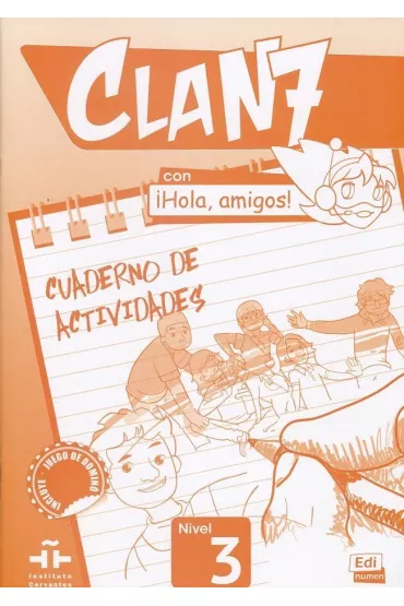 Clan 7 con Hola, amigos! 3. Zeszyt �wicze� - Maria Castro