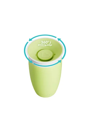Kubek Munchkin Miracle 360&deg; 296ml zielony