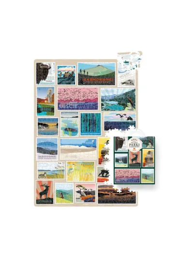 Puzzle Puzzlove CzuCzu 1000 el. Polskie Parki Narodowe Bright Junior Media