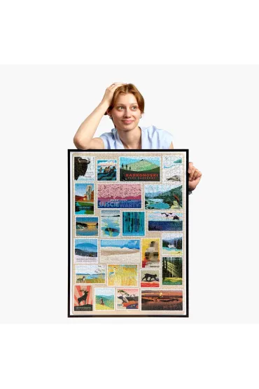 Puzzle Puzzlove CzuCzu 1000 el. Polskie Parki Narodowe Bright Junior Media