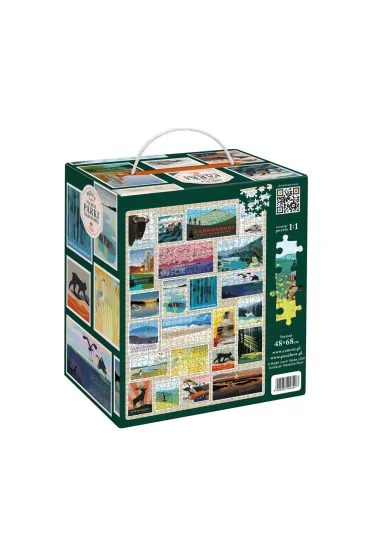 Puzzle Puzzlove CzuCzu 1000 el. Polskie Parki Narodowe Bright Junior Media