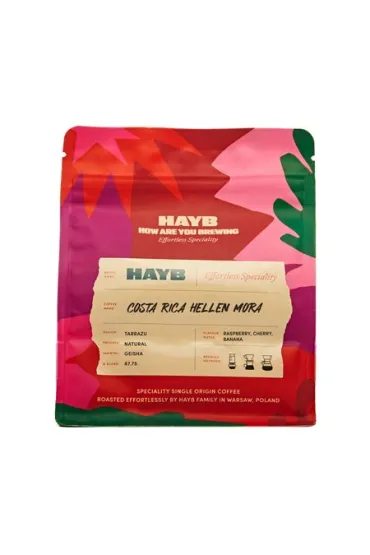Hayb Kawa ziarnista Kostaryka Hellen Mora Natural Filter 250 g