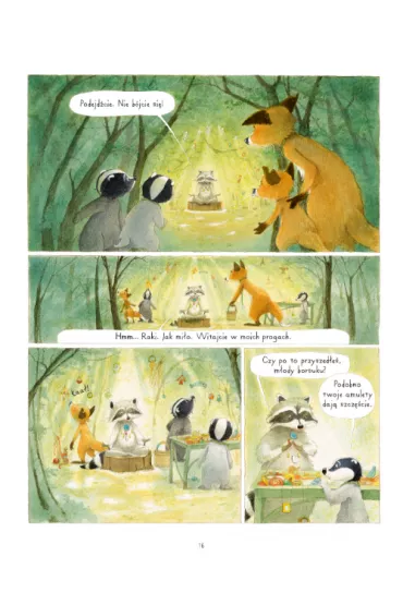 M�j pierwszy komiks 5+ Talizman. Pan Borsuk i pani Lisica. Tom 7 - Brigitte Luciani