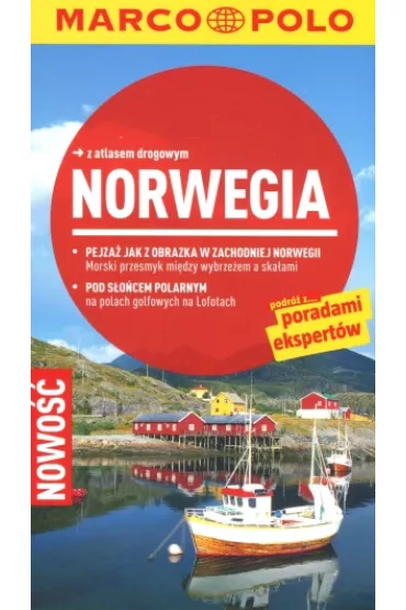 Norwegia Przewodnik z atlasem drogowym Marco Polo - Jens-Uwe Kumpch