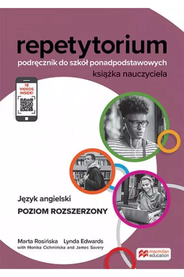Repetytorium. Podr�cznik do szk� ponadpodstawowych. J�zyk angielski. Poziom rozszerzony. Ksi��ka nauczyciela