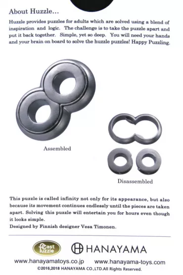 �amig��wka Cast Infinity. Poziom 6/6 Hanayama - Vesa Timonen