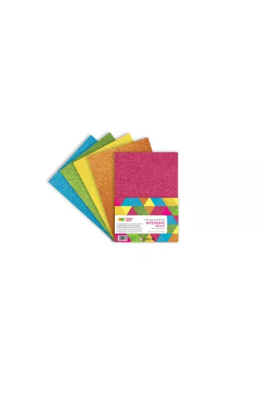 Happy Color Arkusze piankowe brokatowe Intensive A4 5 szt.