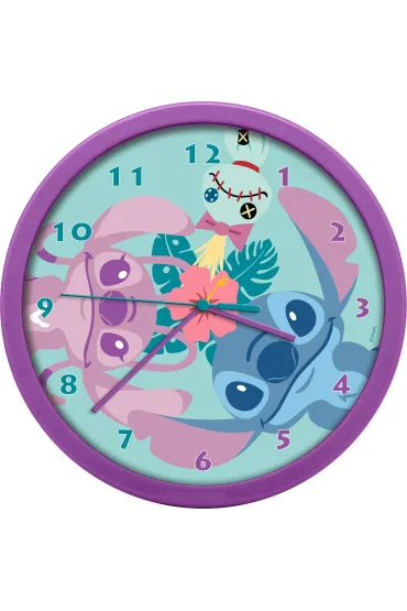 Zegar �cienny Stitch 25cm LAS3098