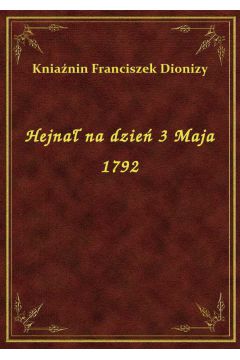eBook Hejna na dzie 3 Maja 1792 epub