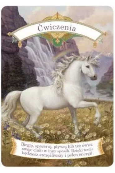 Magiczne jednoro�ce + karty - Doreen Virtue