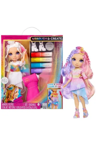 Rainbow High Air Brush&Create Fashion -Purple Eyes Mga Entertainment