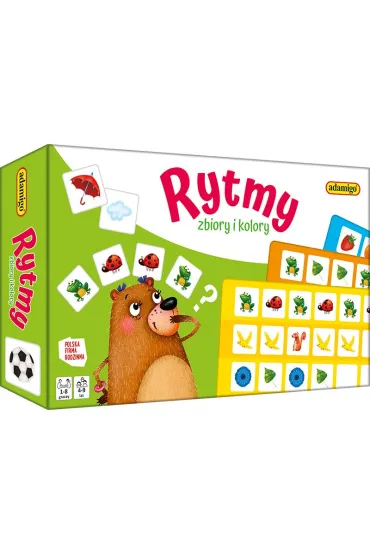 Gra Rytmy zbiory i kolory ADAMIGO 7967
