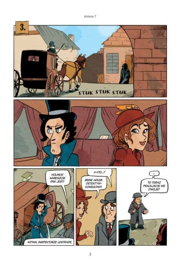 Komiksy paragrafowe Sherlock Holmes. Pojedynek z Irene Adler
