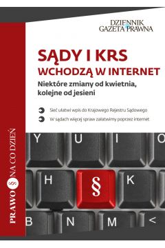 eBook Sdy i KRS wchodz w internet (PDF)