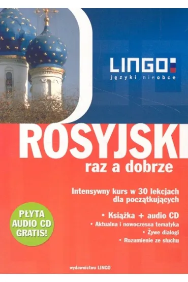 Rosyjski raz a dobrze - intensywny kurs w 30 lekcjach dla pocz�tkuj�cych (audio) - Halina D�browska