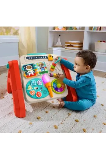 Fisher-Price Ucz si� i �miej! Stoliczek edukacyjny 4w1 Mattel