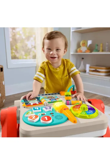 Fisher-Price Ucz si� i �miej! Stoliczek edukacyjny 4w1 Mattel