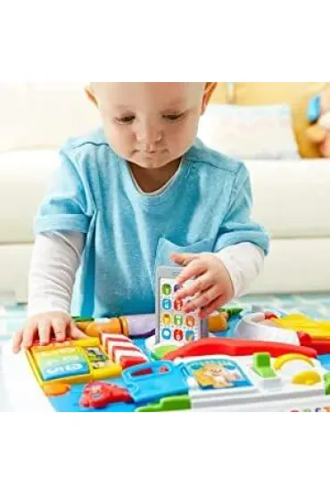 Fisher-Price Ucz si� i �miej! Stoliczek edukacyjny 4w1 Mattel