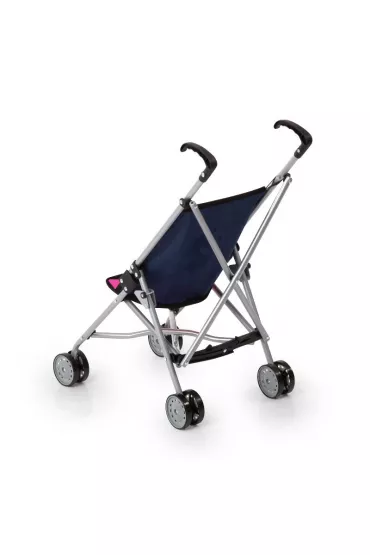 W�zek spacer�wka dla lalek granatowy Buggy Bayer