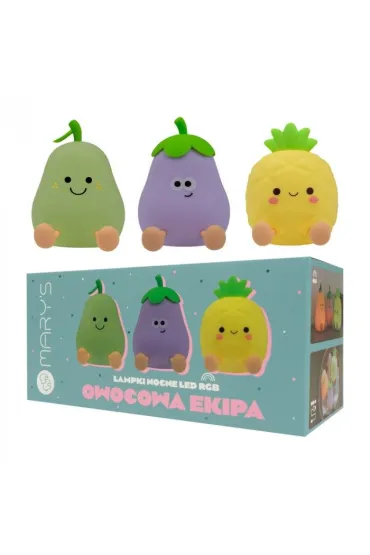 Marys MARY S lampka nocna LED RGB Owocowa ekipa zestaw