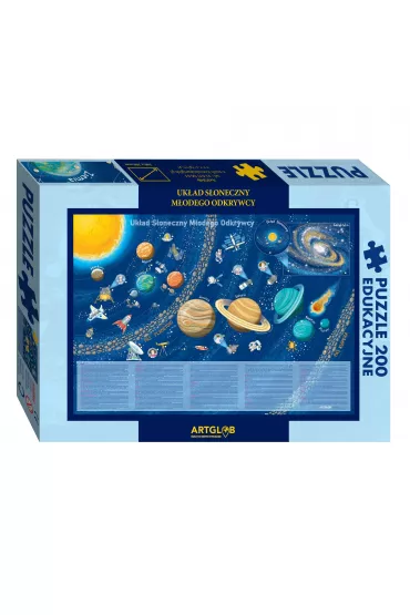 Puzzle 200 el. Uk�ad S�oneczny ArtGlob