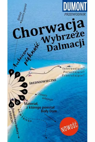 Chorwacja Dalmacja przewodnik Dumont Travel PP