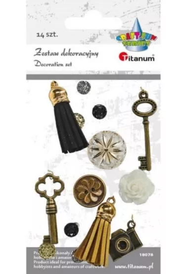 Titanum Zestaw dekoracyjny 14 szt.