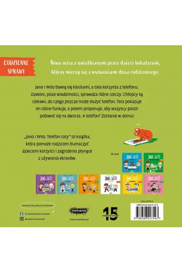 Jano i Wito. Telefon taty - Wiola Wooszyn
