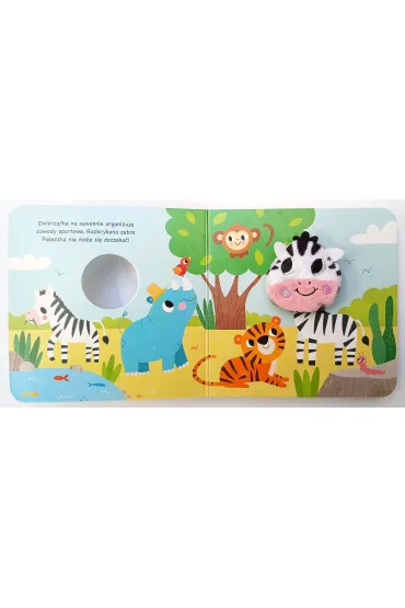 Pacynkowi przyjaciele. Rozbrykana zebra