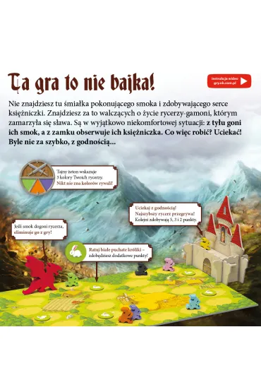 Nogi za pas! Gra planszowa - Reiner Knizia