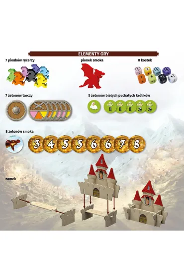 Nogi za pas! Gra planszowa - Reiner Knizia