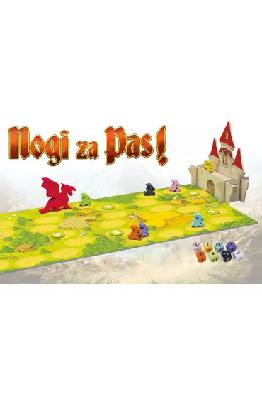 Nogi za pas! Gra planszowa - Reiner Knizia