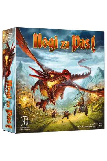 Nogi za pas! Gra planszowa - Reiner Knizia